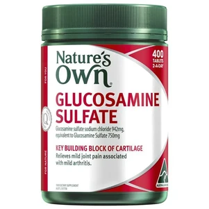 (PRE ORDER) Nature's Own Glucosamine Sulfate 400 Tablets shelf life 2yrs